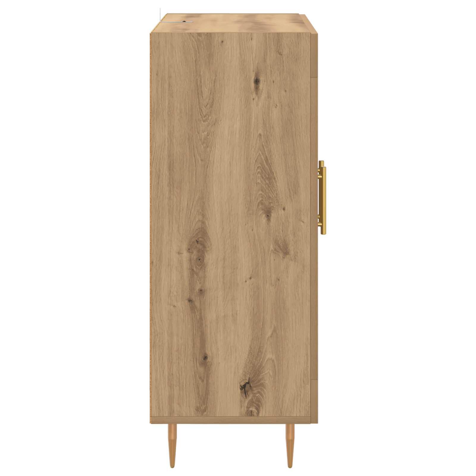 vidaXL Bufet Dąb rzemieślniczy 69,5 x 34 x 90 cm
