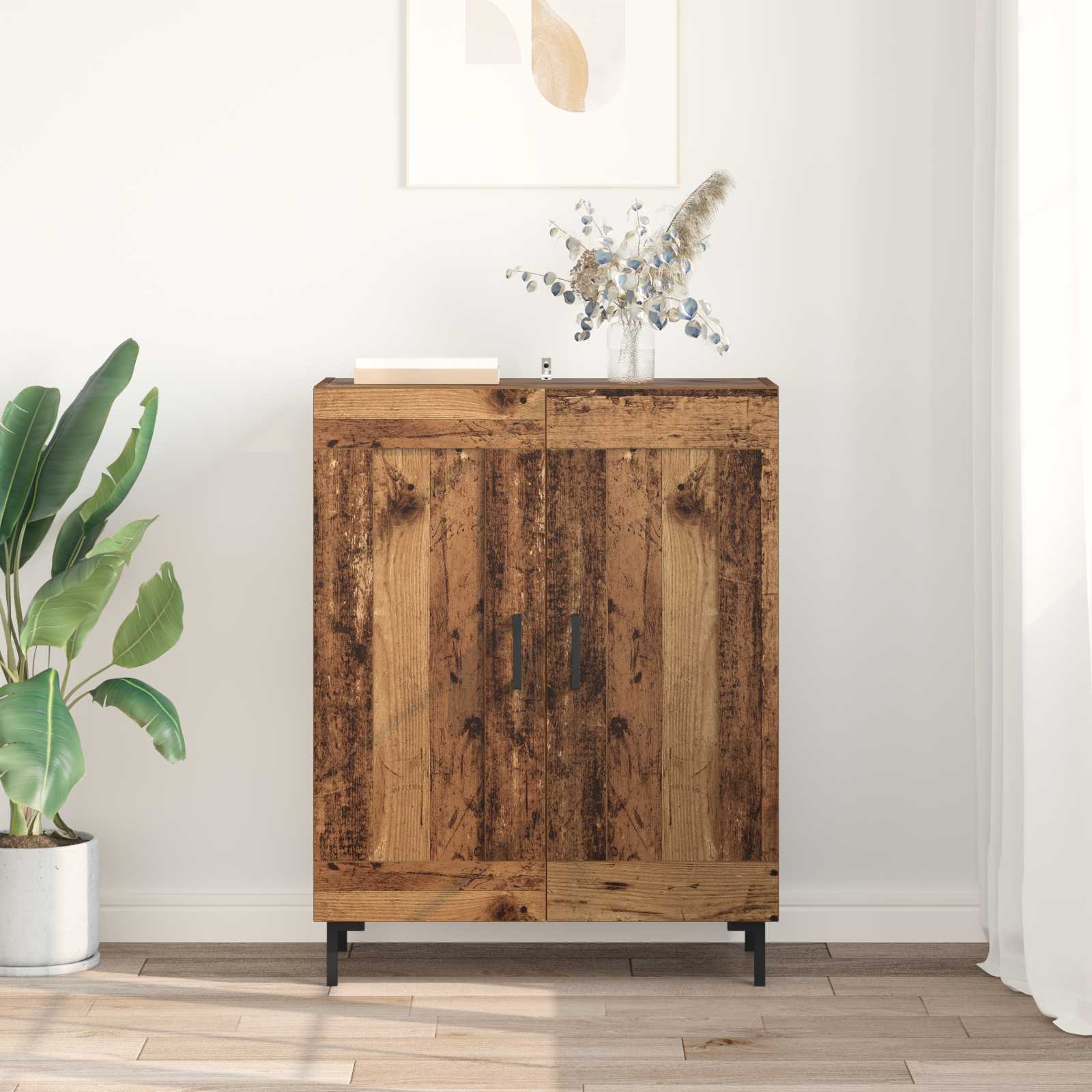 vidaXL Bufet Stare drewno 69,5 x 34 x 90 cm