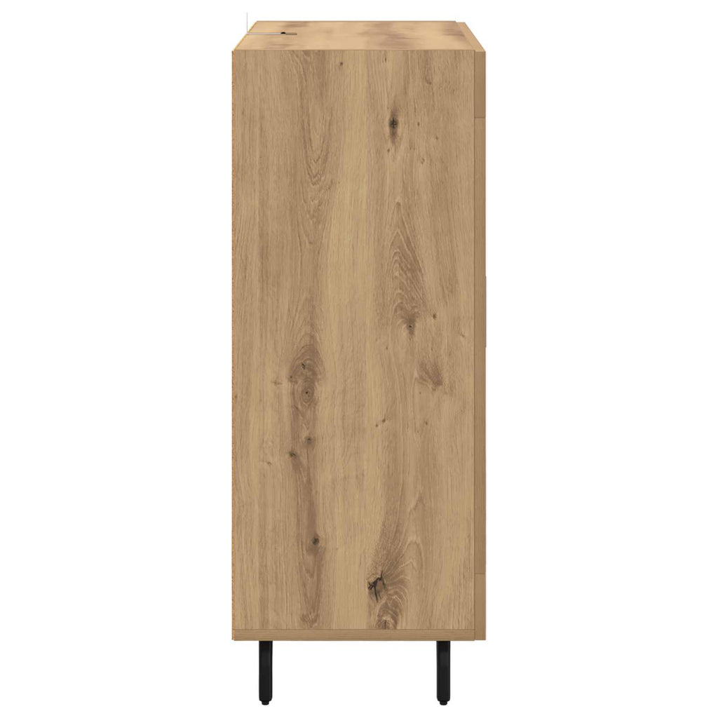 vidaXL Bufet Dąb rzemieślniczy 69,5 x 34 x 90 cm