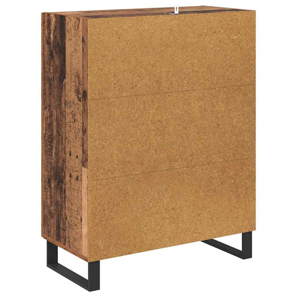vidaXL Bufet Stare drewno 69,5 x 34 x 90 cm