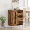 vidaXL Bufet Stare drewno 69,5 x 34 x 90 cm Drewno inżynieryjne