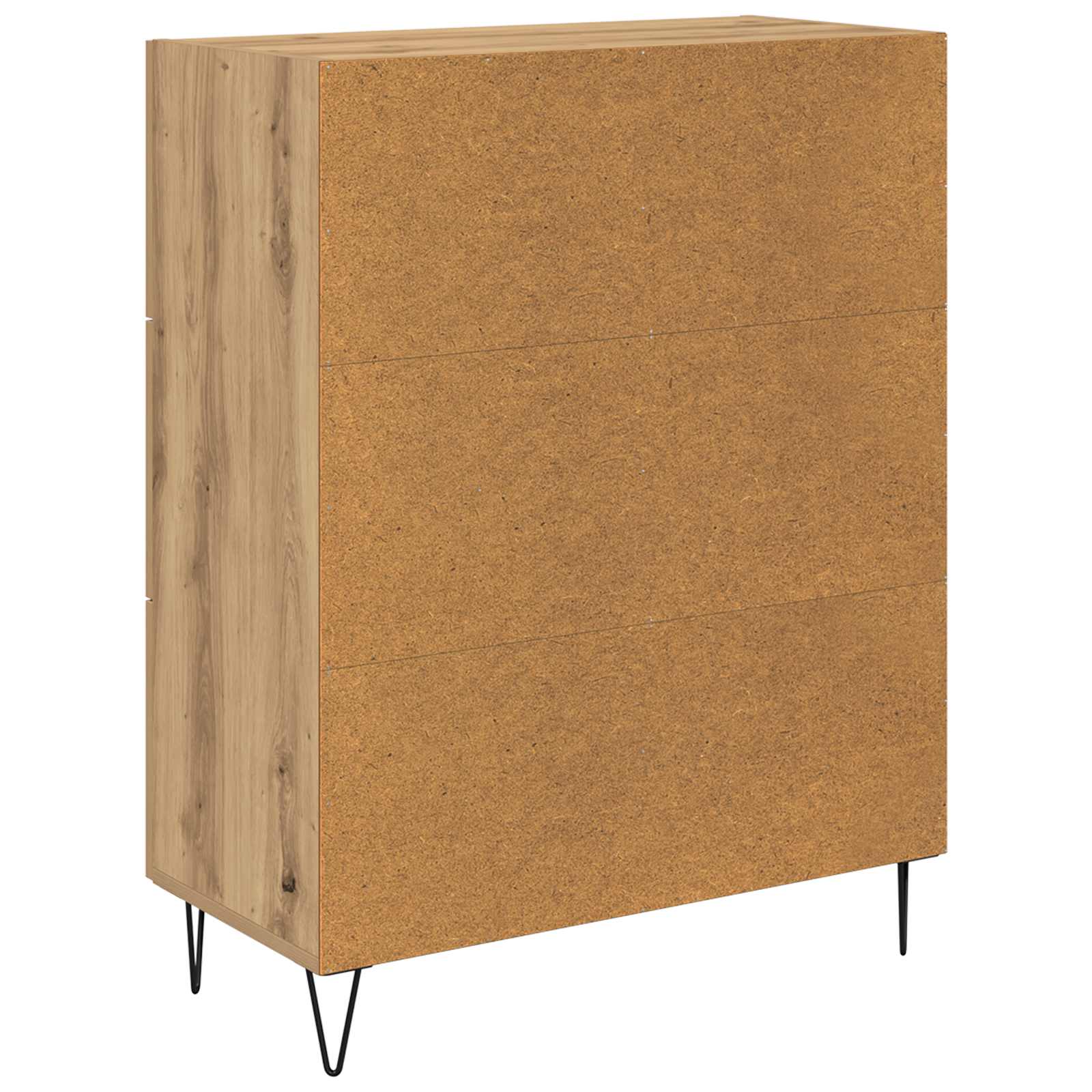 vidaXL Bufet Dąb Rzemieślniczy 69,5 x 34 x 90 cm Drewno inżynieryjne