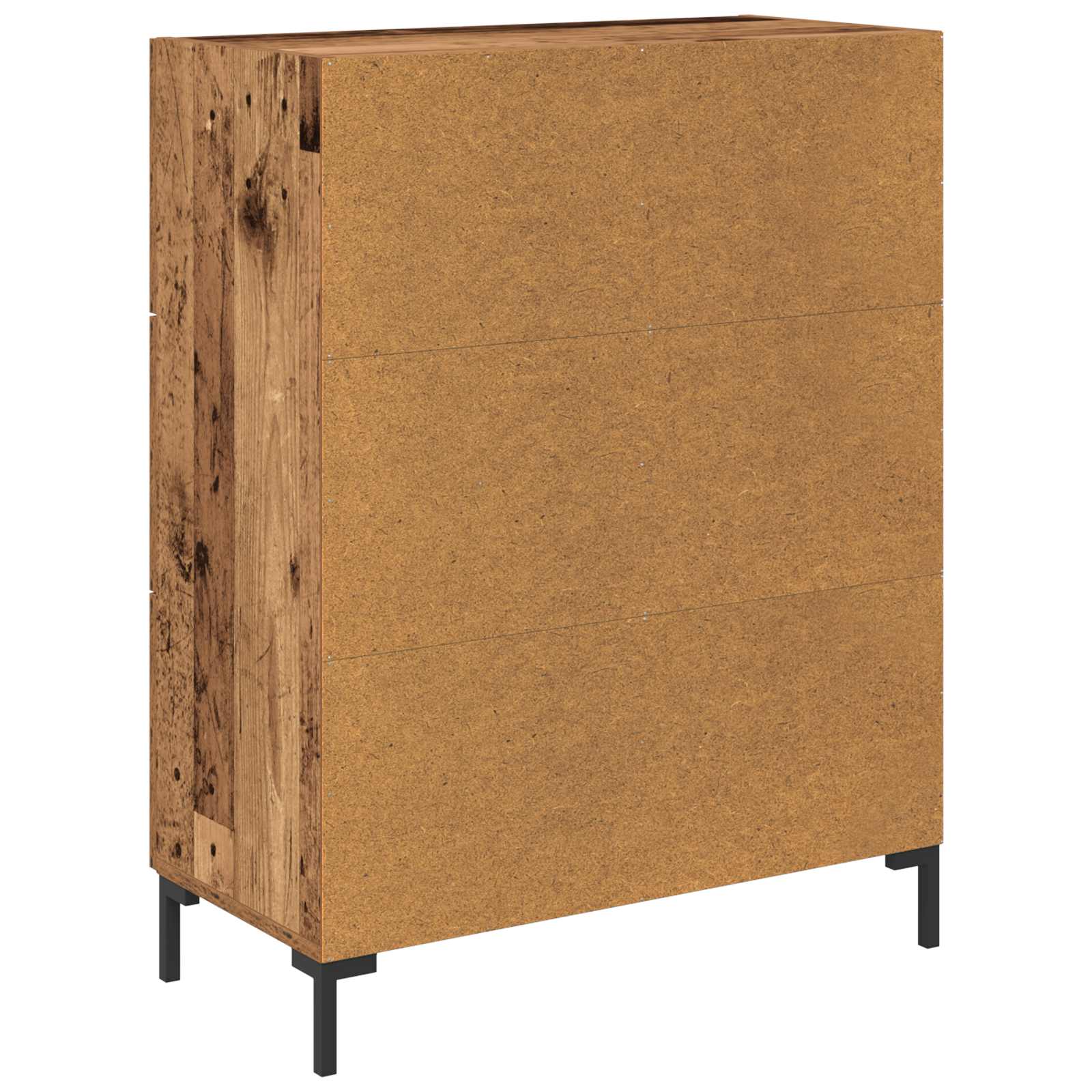 vidaXL Bufet Stare drewno 69.5 x 34 x 90 cm Materiał drewnopochodny