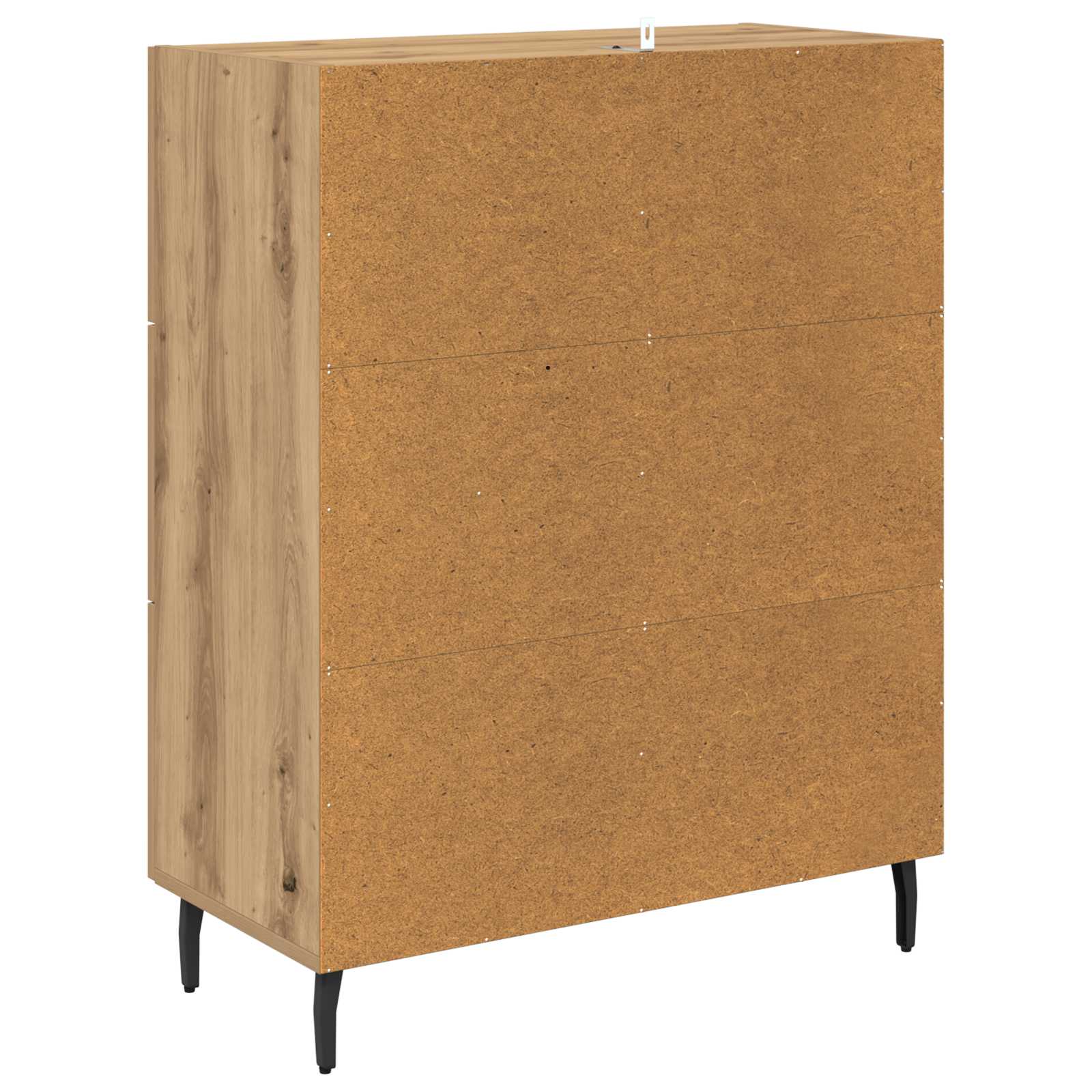vidaXL Bufet z szufladą Dąb rzemieślniczy 69,5 x 34 x 90 cm