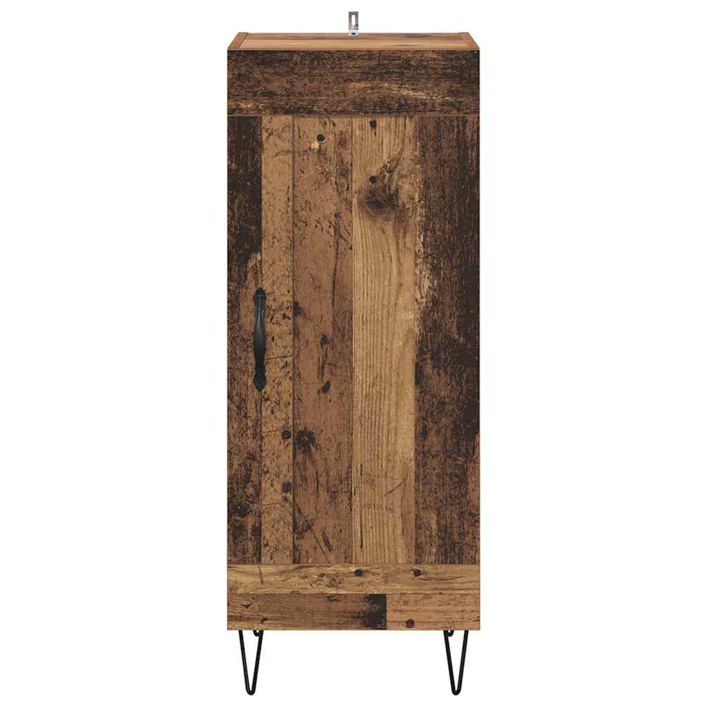 vidaXL Bufet Stare drewno 34,5 x 34 x 90 cm
