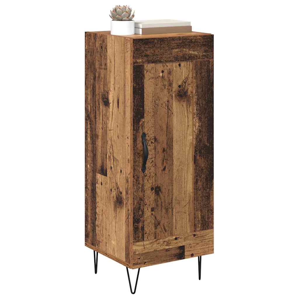 vidaXL Bufet Stare drewno 34,5 x 34 x 90 cm