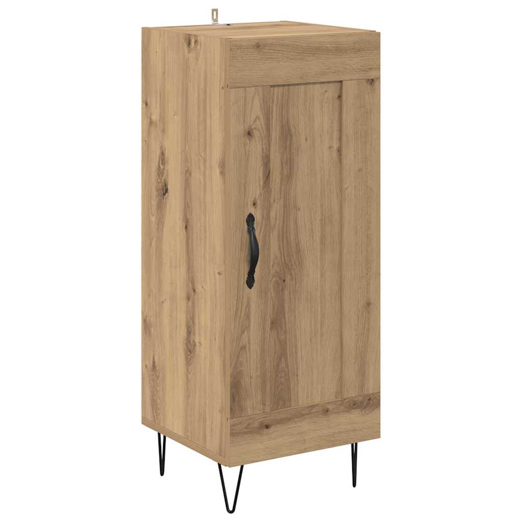 vidaXL Bufet Dąb rzemieślniczy 34,5 x 34 x 90 cm