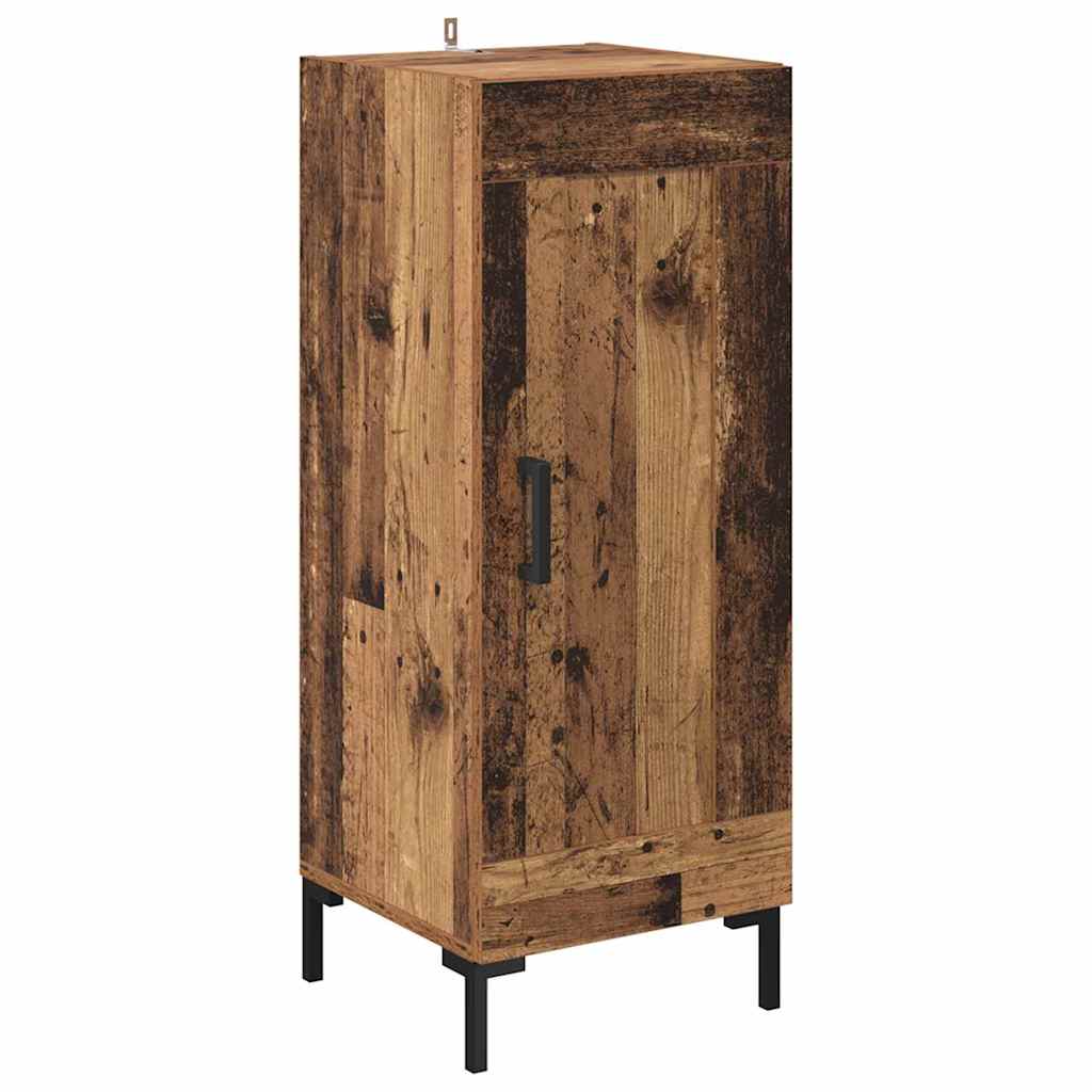 vidaXL Bufet Olden Stare drewno 34,5 x 34 x 90 cm