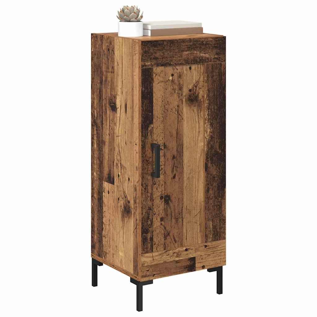 vidaXL Bufet Olden Stare drewno 34,5 x 34 x 90 cm