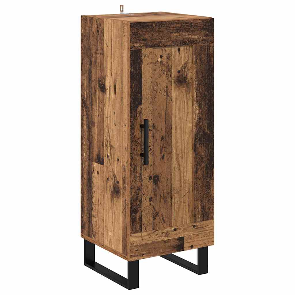 vidaXL Bufet Stare drewno 34,5 x 34 x 90 cm
