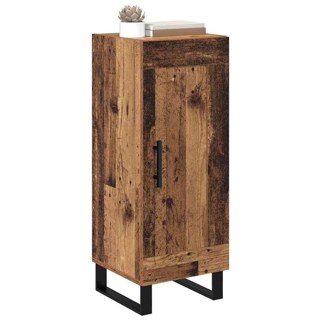 vidaXL Bufet Stare drewno 34,5 x 34 x 90 cm
