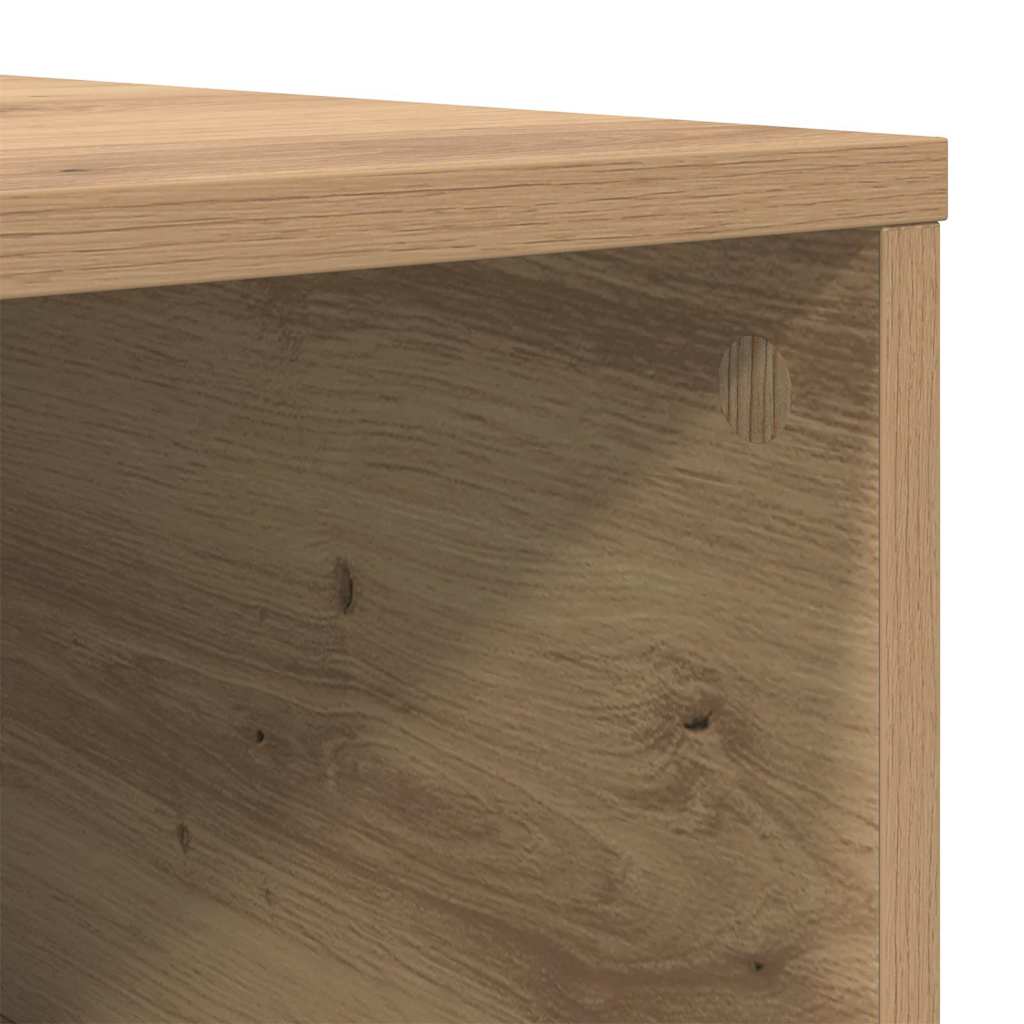 vidaXL Stolik kawowy Dąb rzemieślniczy 80 x 80 x 36,5 cm