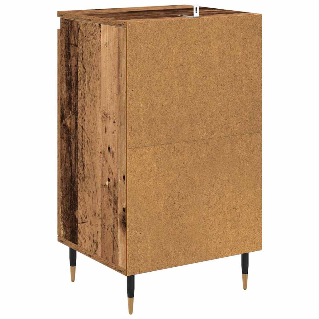vidaXL Bufet 2 pcs Stare drewno 40 x 35 x 70 cm