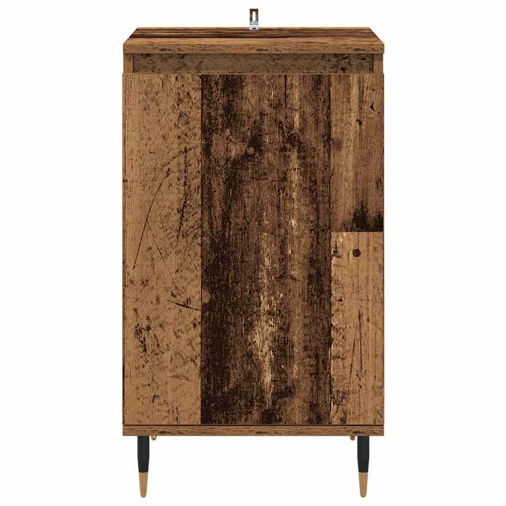 vidaXL Bufet 2 pcs Stare drewno 40 x 35 x 70 cm