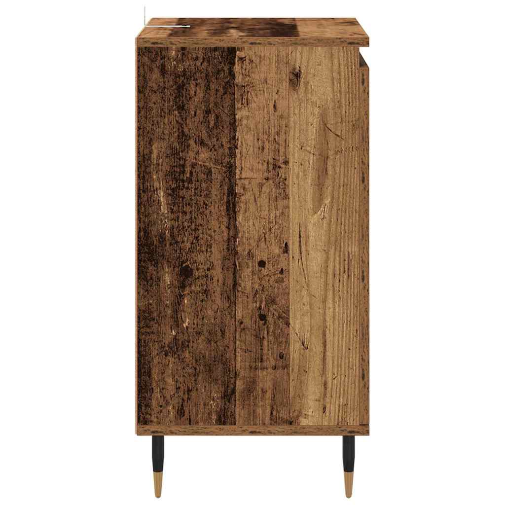vidaXL Bufet 2 pcs Stare drewno 40 x 35 x 70 cm