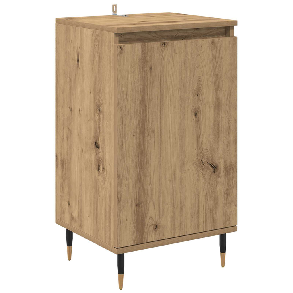 vidaXL Bufet 2 pcs Dąb rzemieślniczy 40 x 35 x 70 cm