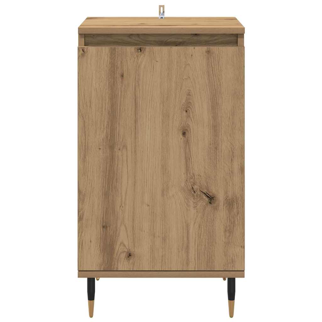 vidaXL Bufet 2 pcs Dąb rzemieślniczy 40 x 35 x 70 cm