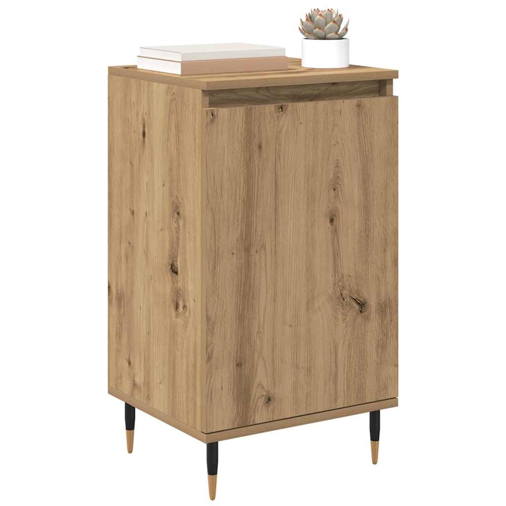 vidaXL Bufet 2 pcs Dąb rzemieślniczy 40 x 35 x 70 cm