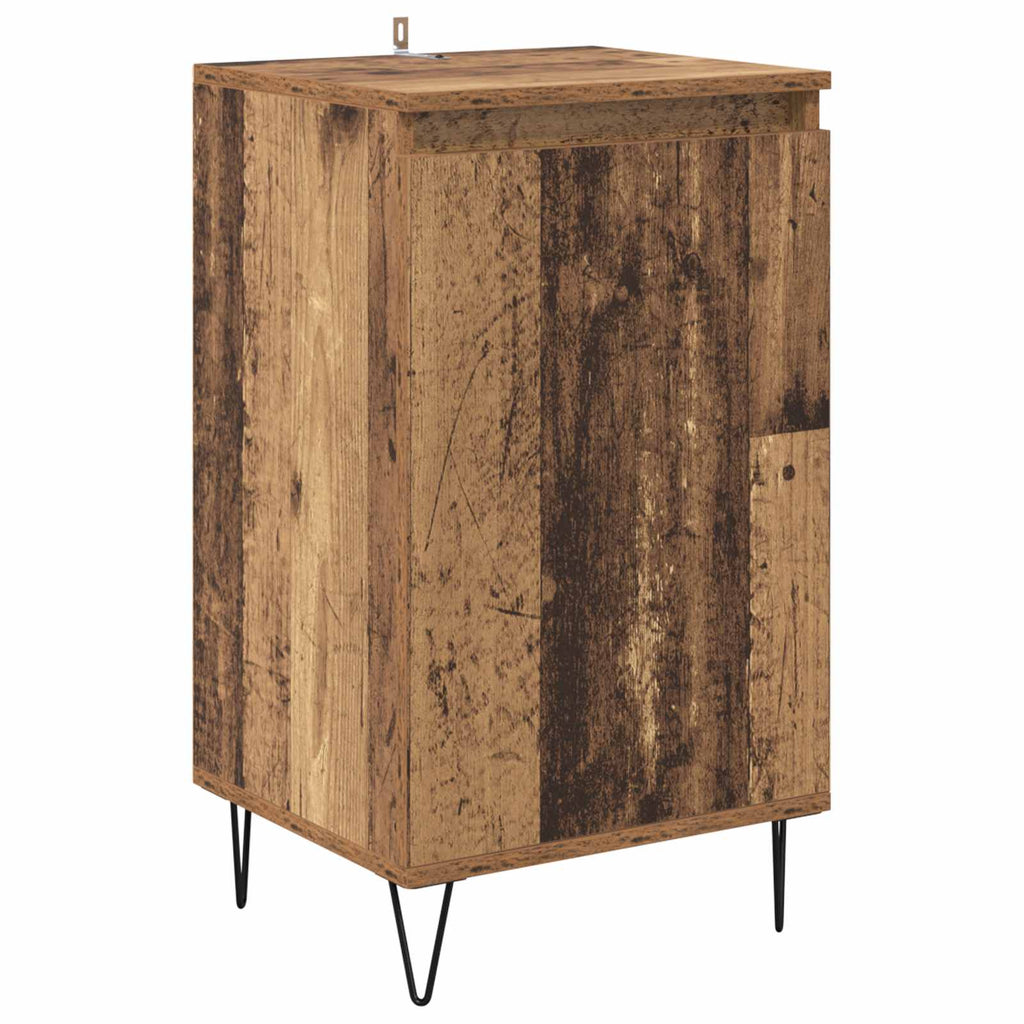 vidaXL Bufet Stare drewno 40 x 35 x 70 cm Materiał drewnopochodny