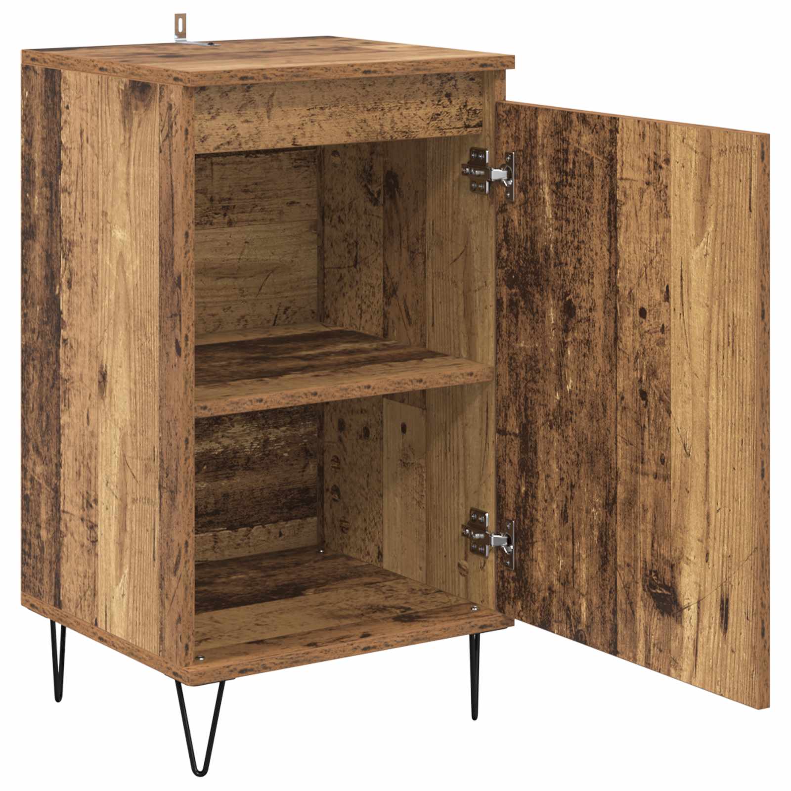 vidaXL Bufet Stare drewno 40 x 35 x 70 cm Materiał drewnopochodny