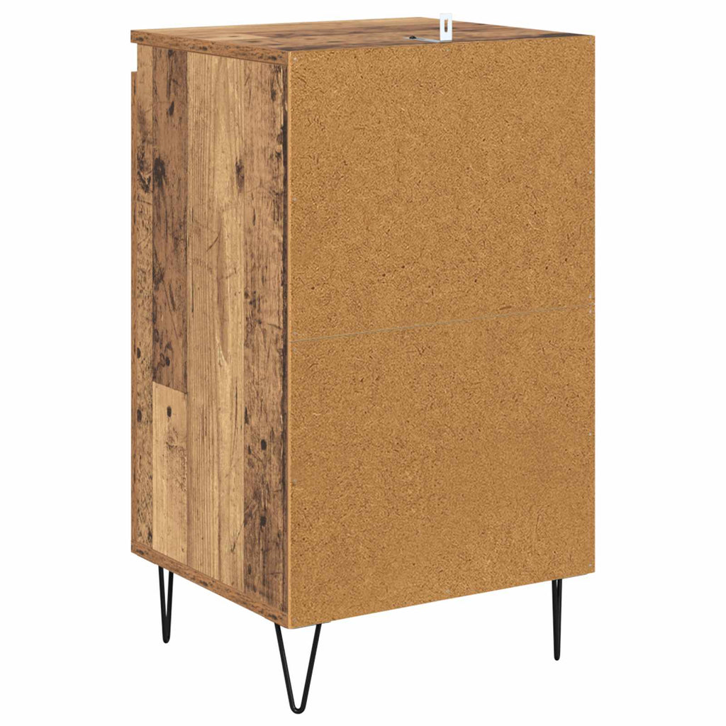 vidaXL Bufet Stare drewno 40 x 35 x 70 cm Materiał drewnopochodny