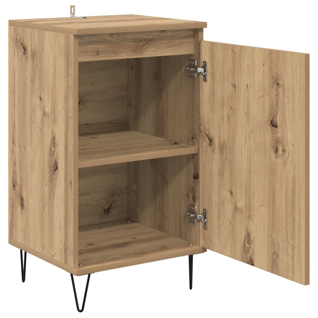 vidaXL Bufet Dąb rzemieślniczy 40 x 35 x 70 cm Materiał drewnopochodny
