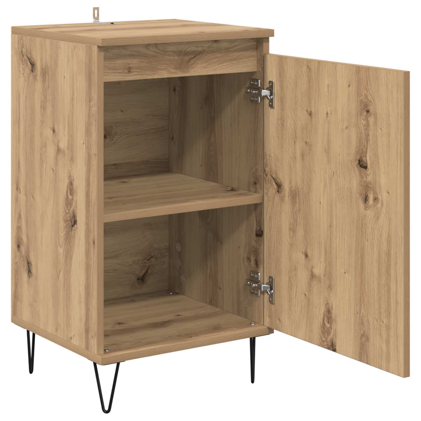 vidaXL Bufet Dąb rzemieślniczy 40 x 35 x 70 cm Materiał drewnopochodny