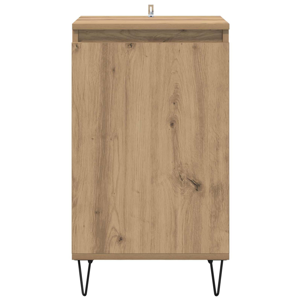 vidaXL Bufet Dąb rzemieślniczy 40 x 35 x 70 cm Materiał drewnopochodny