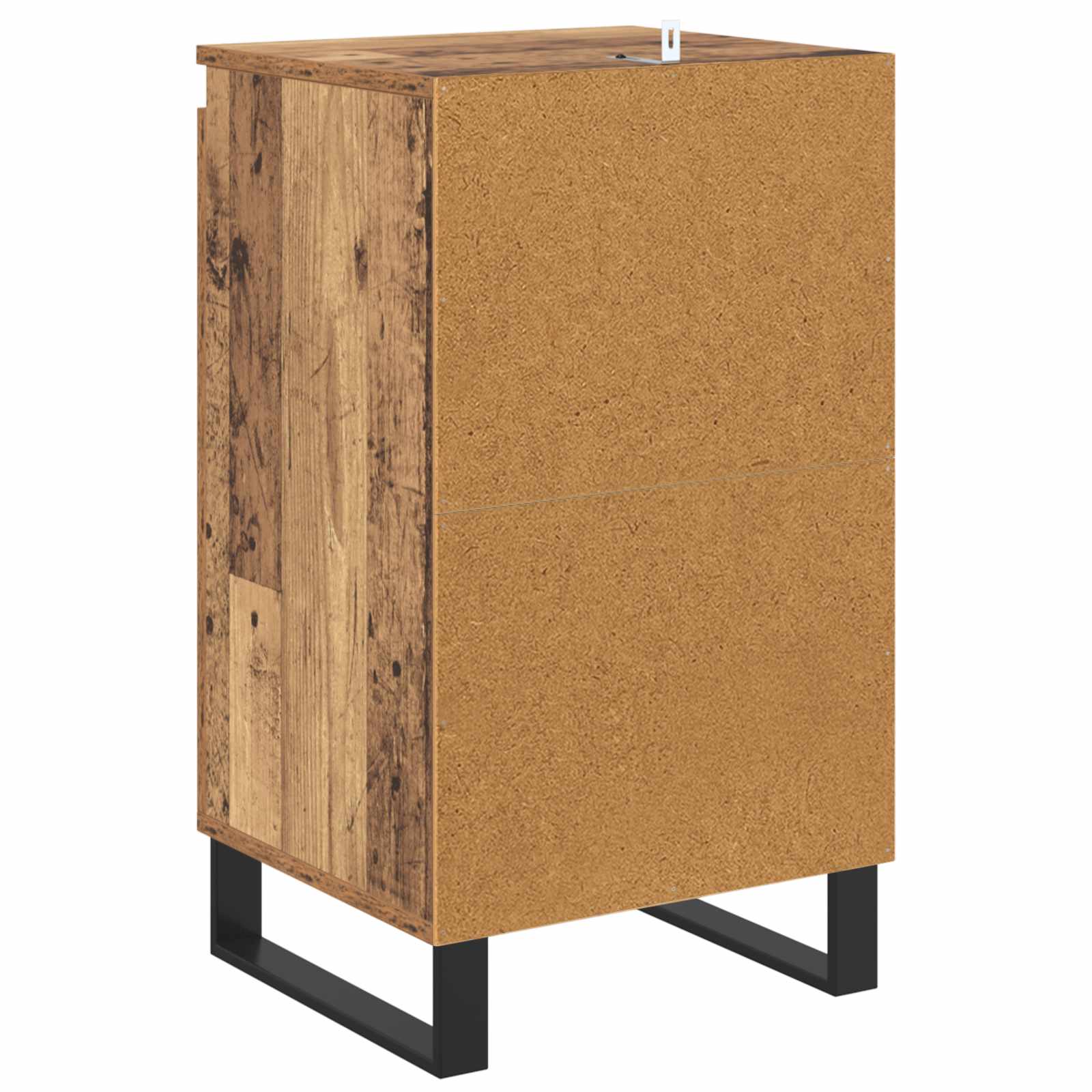vidaXL Bufet Stare drewno 40 x 35 x 70 cm Materiał drewnopochodny