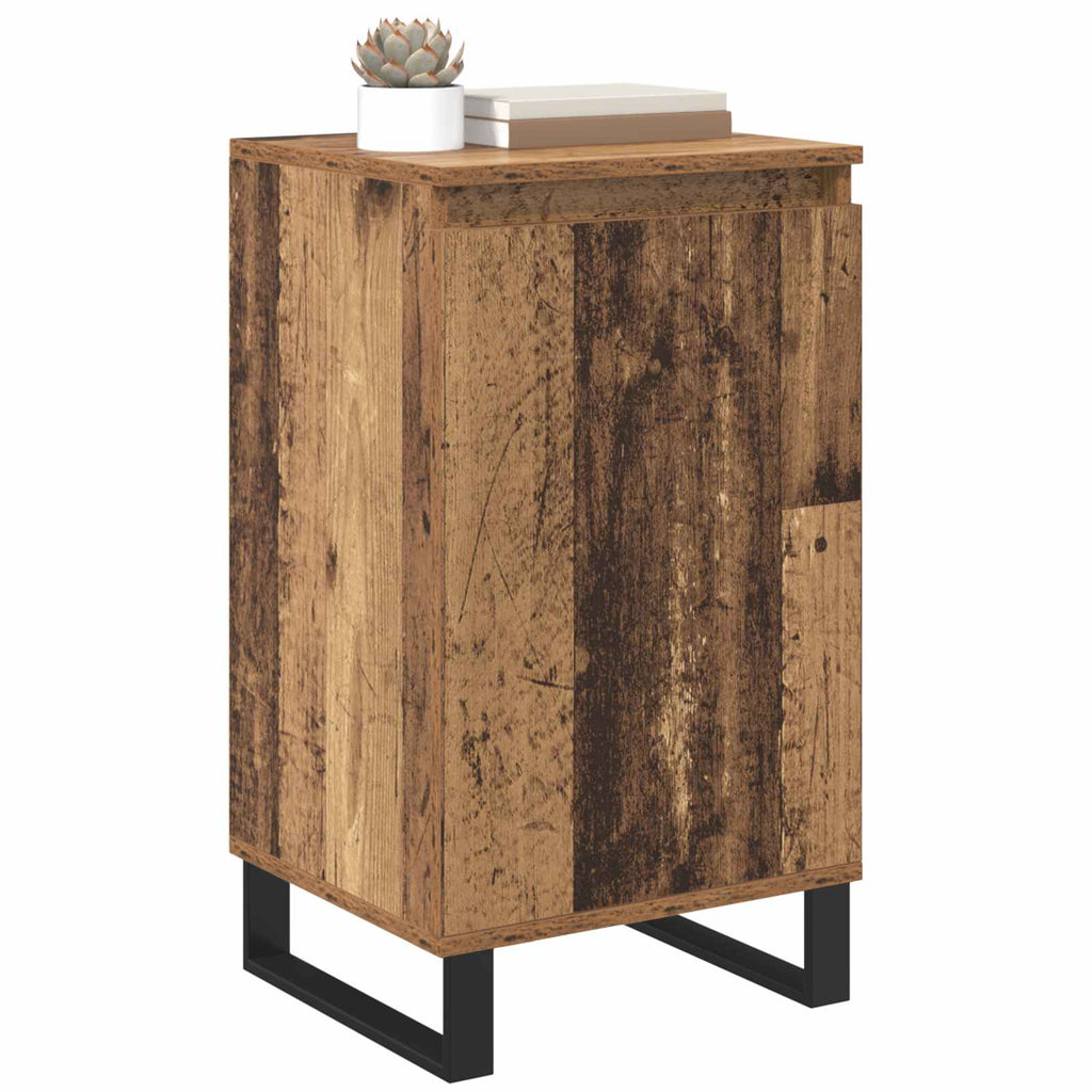 vidaXL Bufet Stare drewno 40 x 35 x 70 cm Materiał drewnopochodny