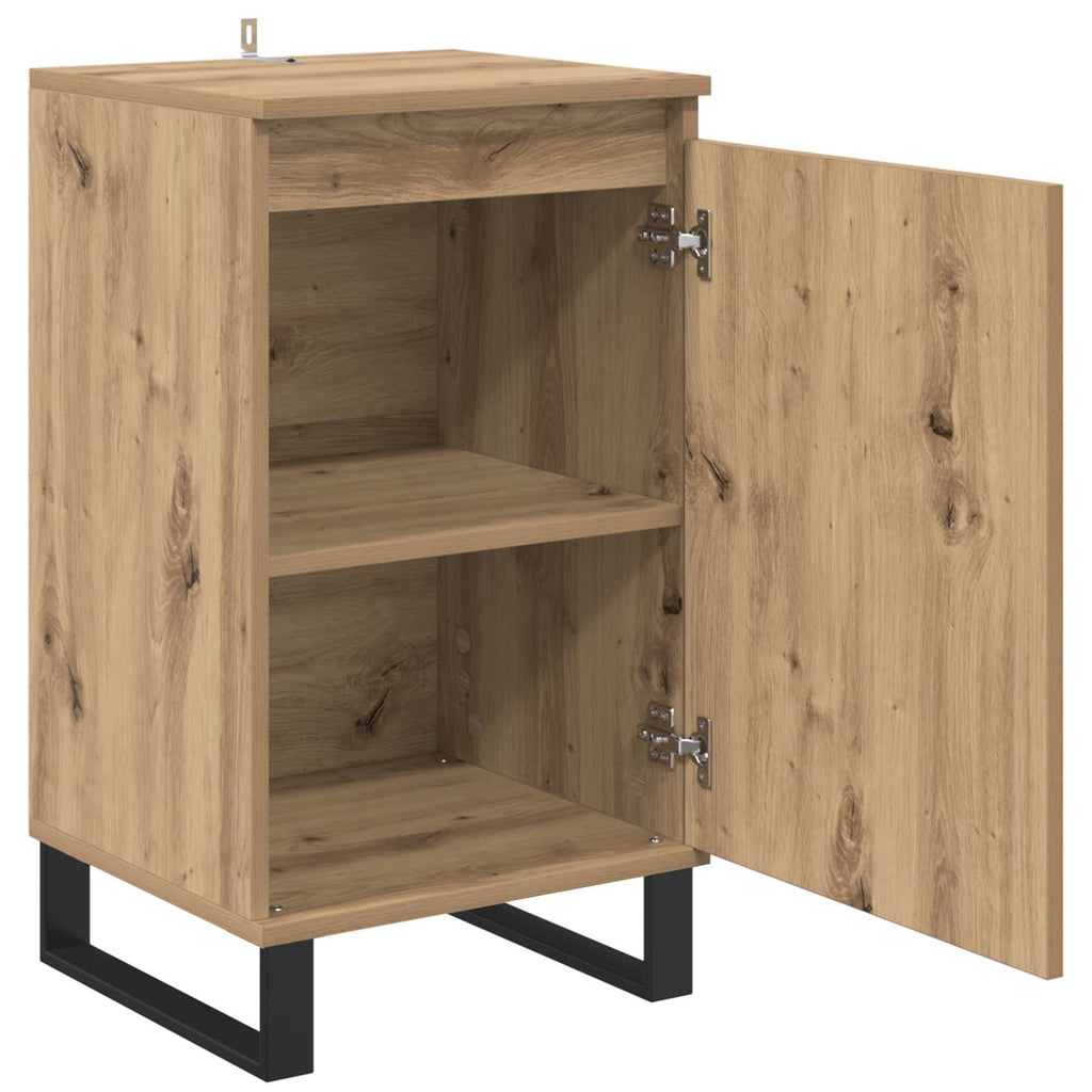 vidaXL Bufet Dąb rzemieślniczy 40 x 35 x 70 cm Materiał drewnopochodny