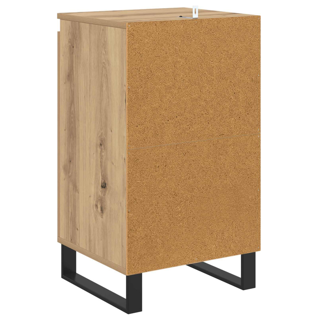 vidaXL Bufet Dąb rzemieślniczy 40 x 35 x 70 cm Materiał drewnopochodny