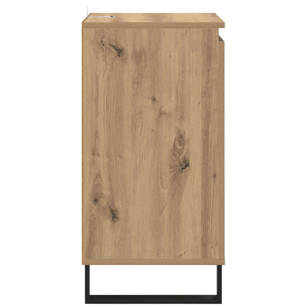 vidaXL Bufet Dąb rzemieślniczy 40 x 35 x 70 cm Materiał drewnopochodny
