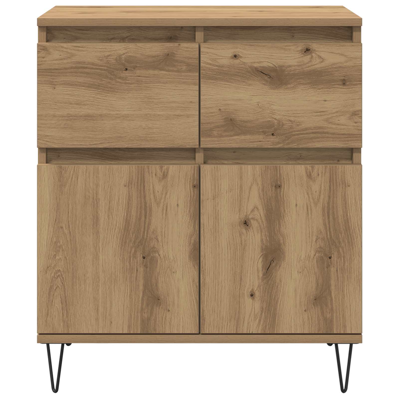 vidaXL Bufet z szufladą Dąb rzemieślniczy 60 x 35 x 70 cm
