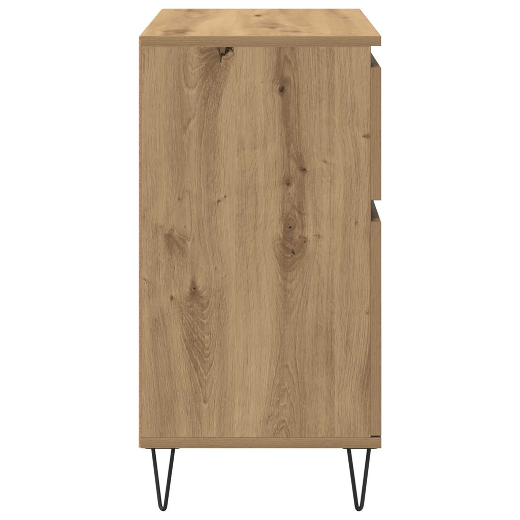 vidaXL Bufet z szufladą Dąb rzemieślniczy 60 x 35 x 70 cm