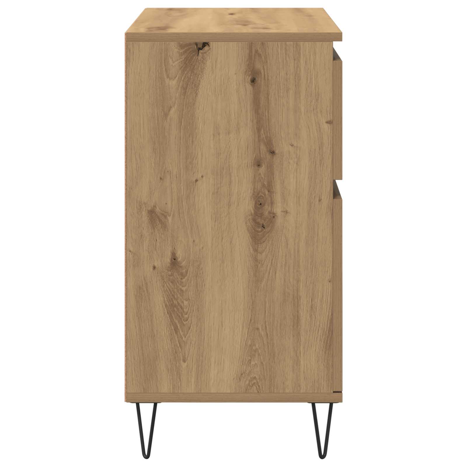 vidaXL Bufet z szufladą Dąb rzemieślniczy 60 x 35 x 70 cm