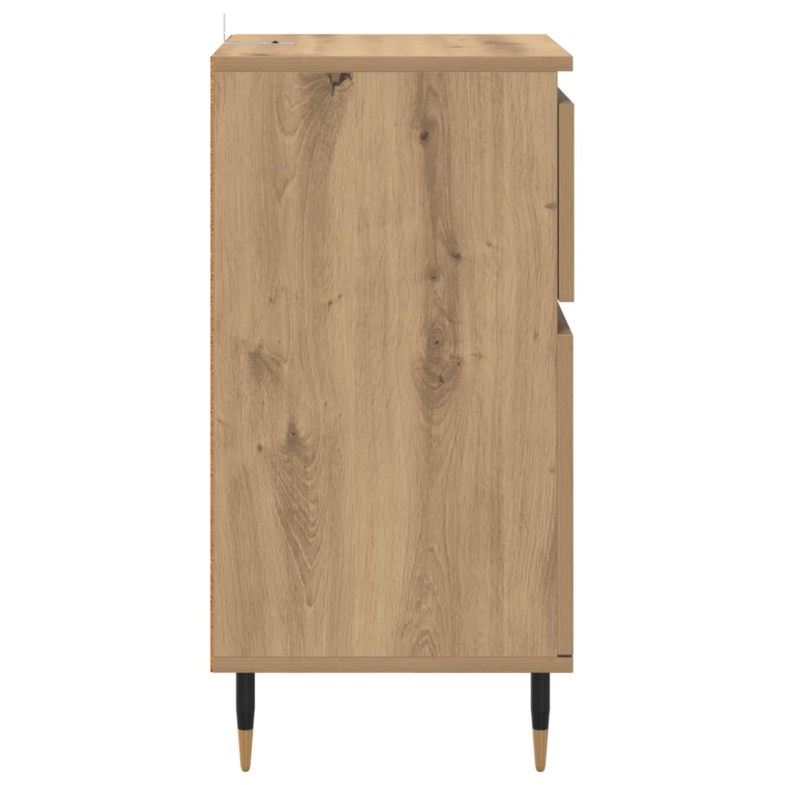 vidaXL Bufet z szufladą Dąb rzemieślniczy 40 x 35 x 70 cm