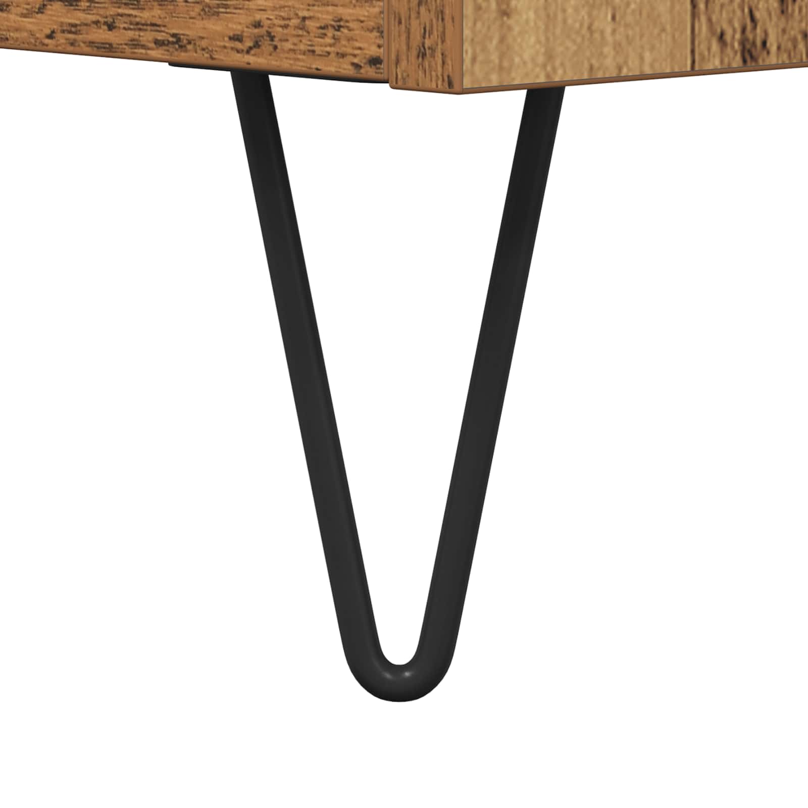vidaXL Bufet Stare drewno 35 x 40 x 70 cm Materiał drewnopochodny