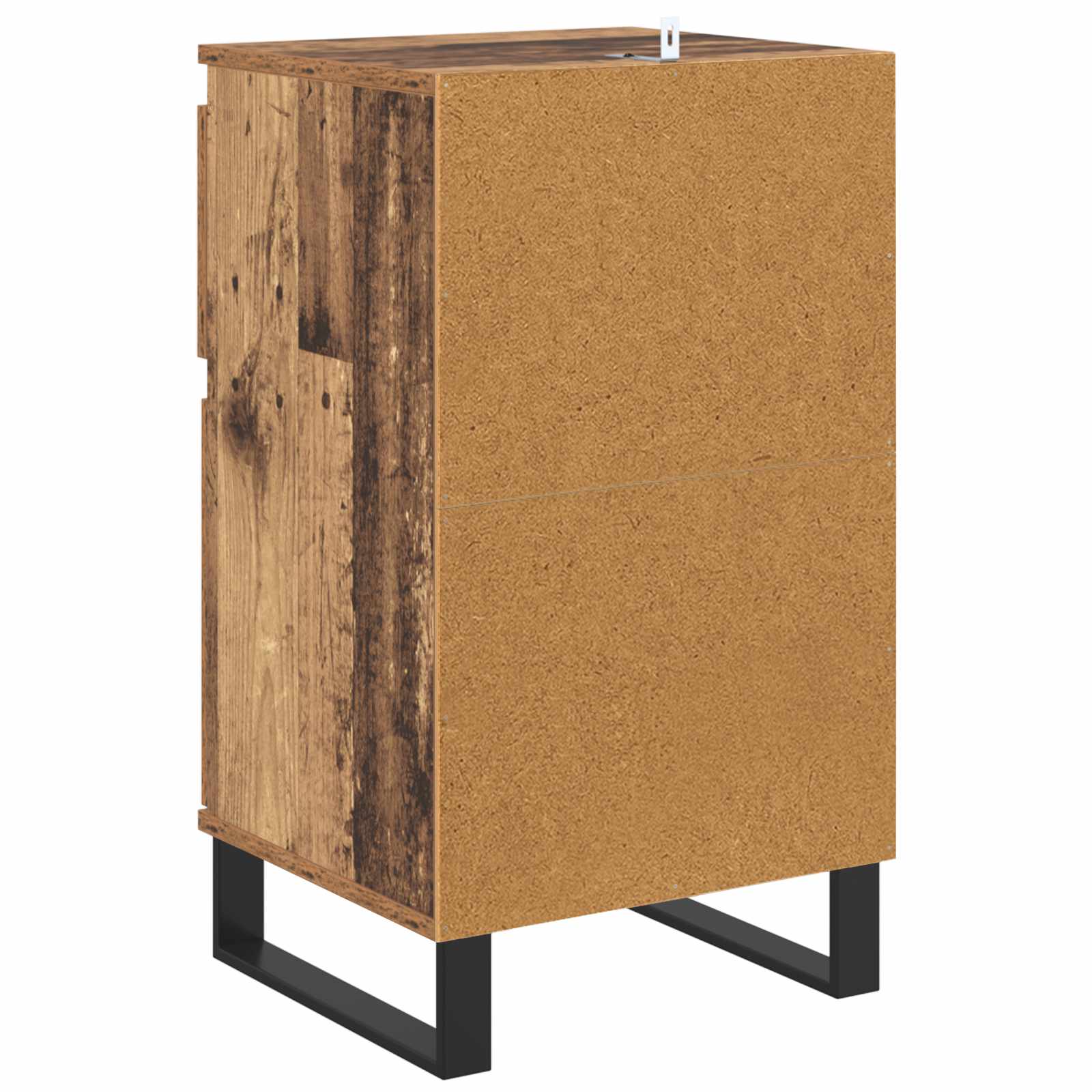 vidaXL Bufet Stare drewno 35 x 40 x 70 cm Materiał drewnopochodny