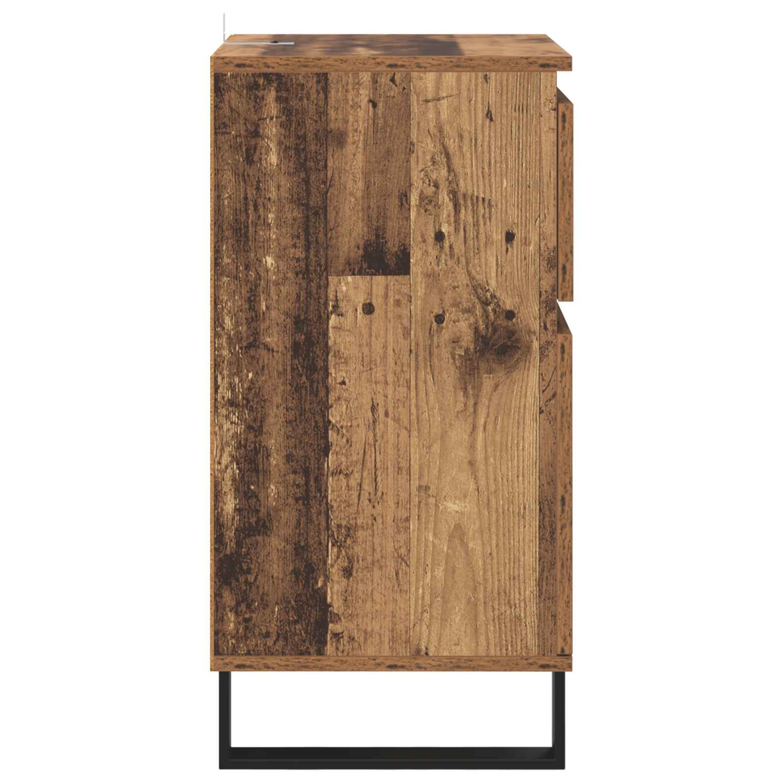 vidaXL Bufet Stare drewno 35 x 40 x 70 cm Materiał drewnopochodny