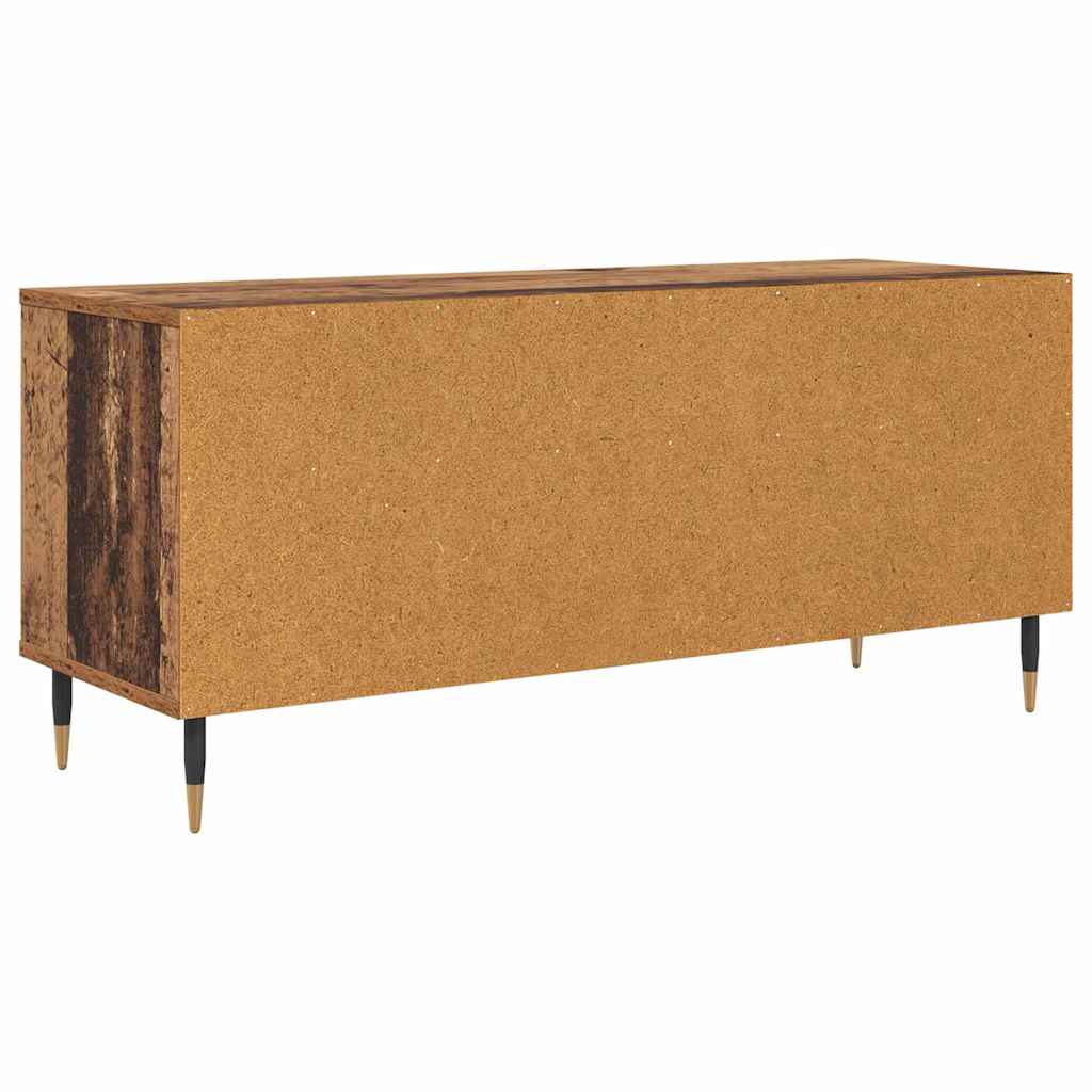 vidaXL Szafka pod telewizor Stare drewno 100 x 34,5 x 44,5 cm