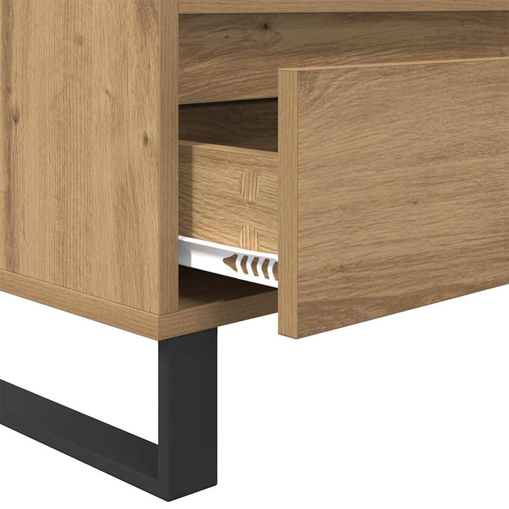 vidaXL Szafka pod telewizor Dąb rzemieślniczy 100 x 34,5 x 44,5 cm