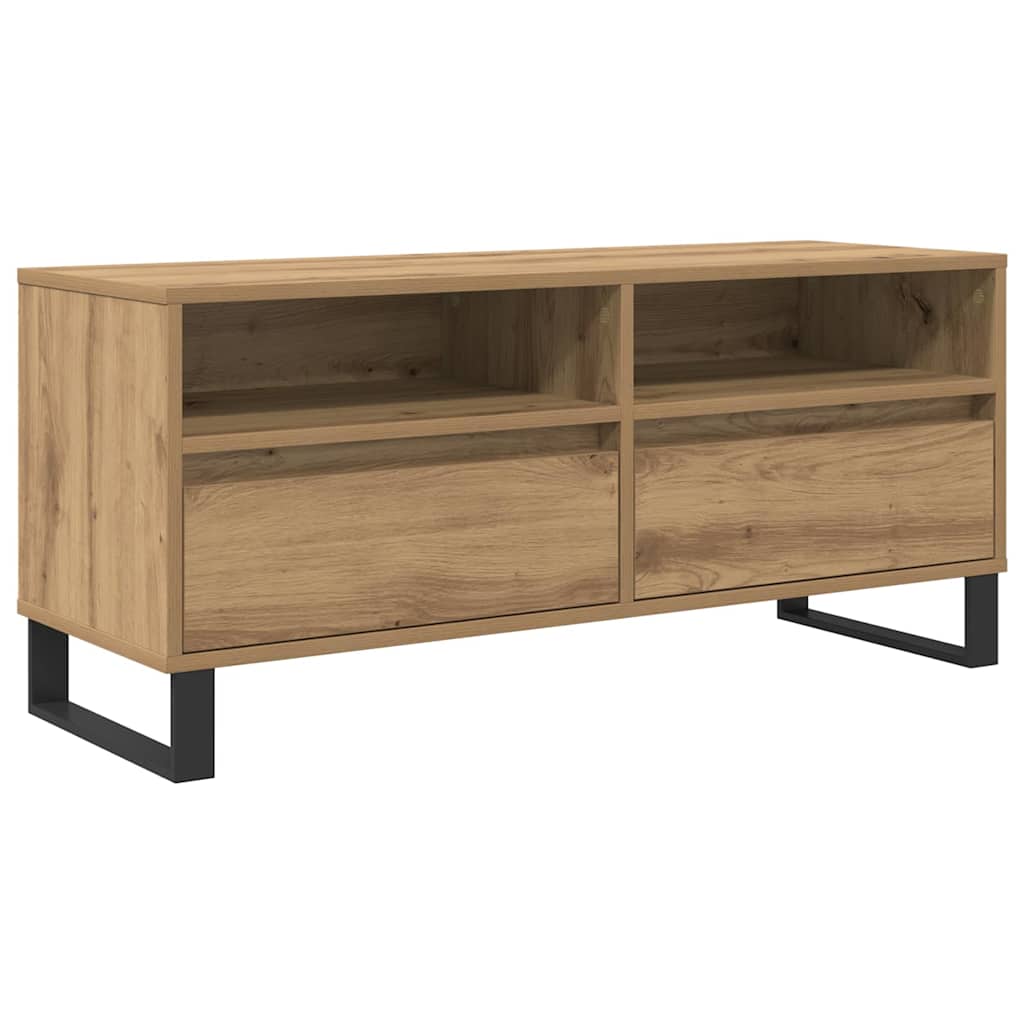 vidaXL Szafka pod telewizor Dąb rzemieślniczy 100 x 34,5 x 44,5 cm