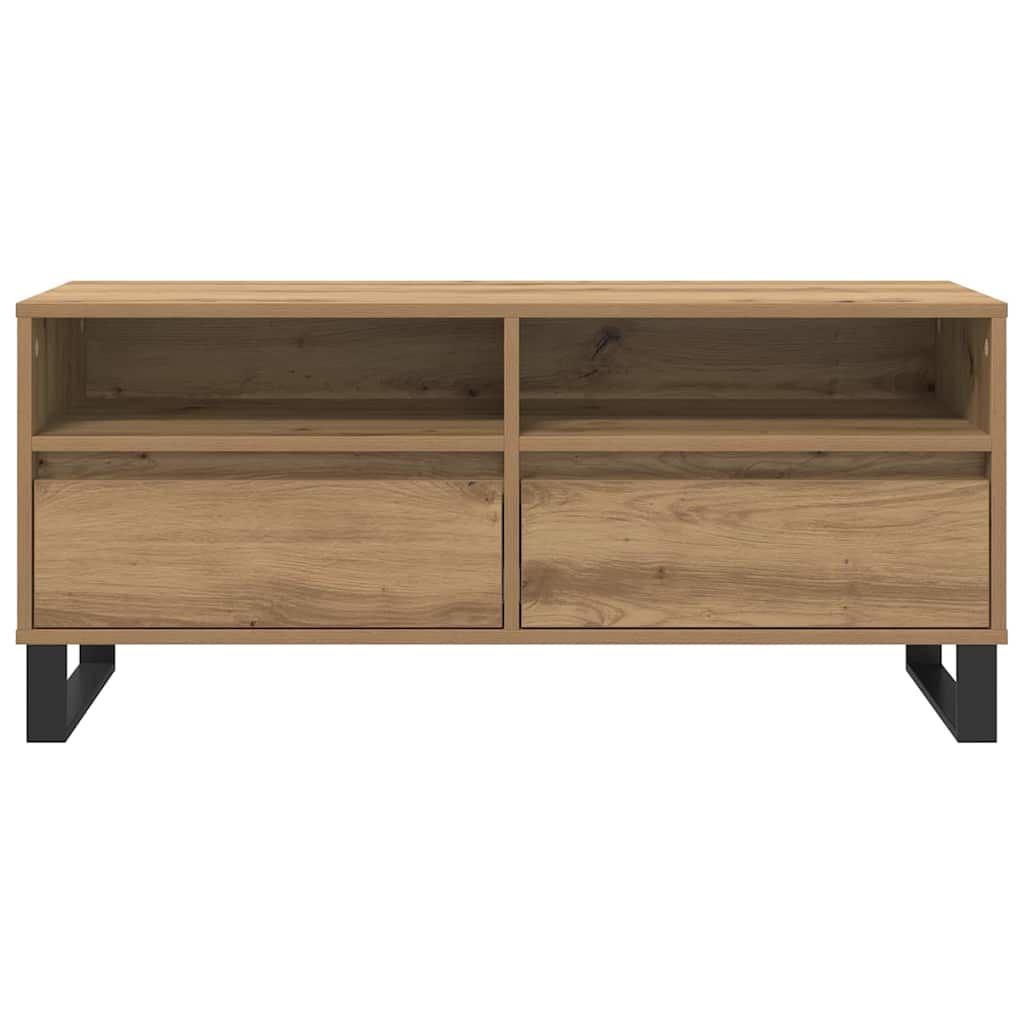 vidaXL Szafka pod telewizor Dąb rzemieślniczy 100 x 34,5 x 44,5 cm