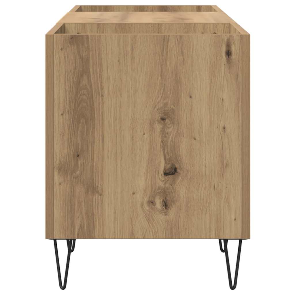 vidaXL Szafka na płyty winylowe Dąb rzemieślniczy 121 x 38 x 48 cm