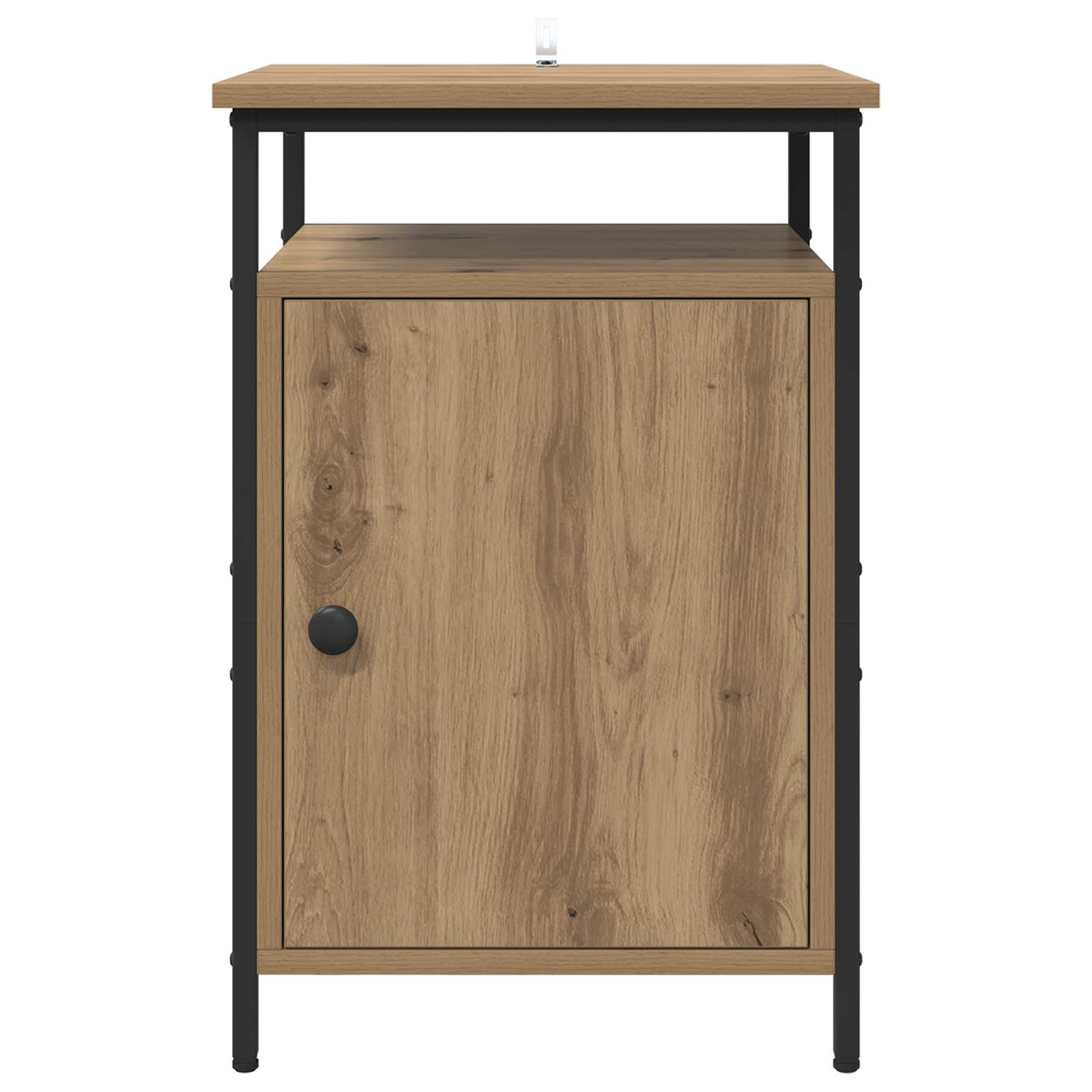 vidaXL Szafka Nocna 2 pcs Dąb rzemieślniczy 40 x 42 x 60 cm