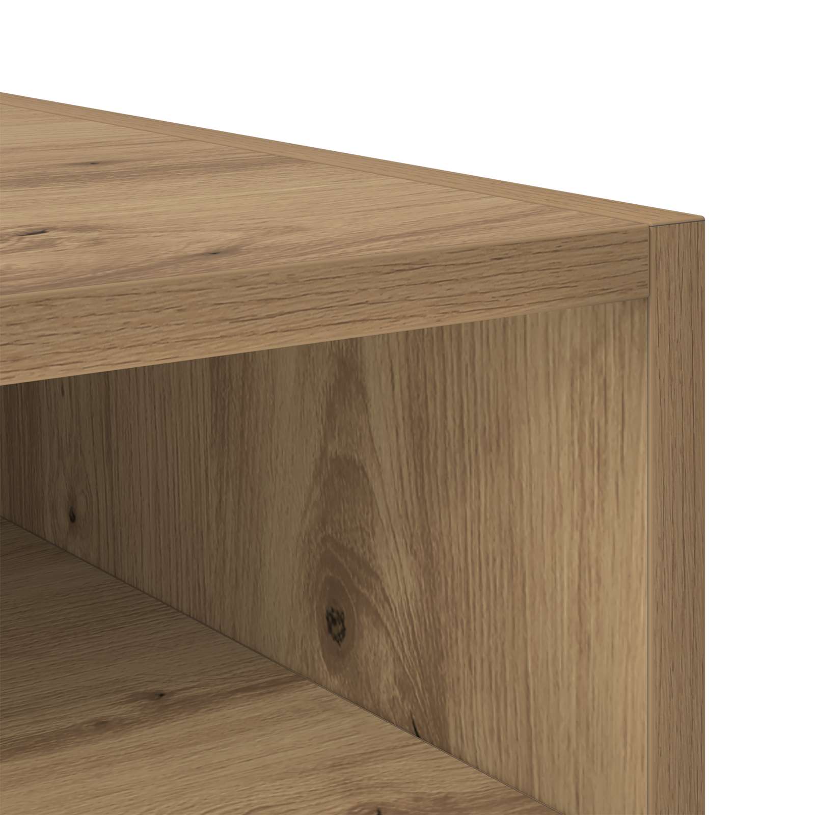 vidaXL Stolik nocny 2 pcs Dąb rzemieślniczy 40 x 40 x 50 cm