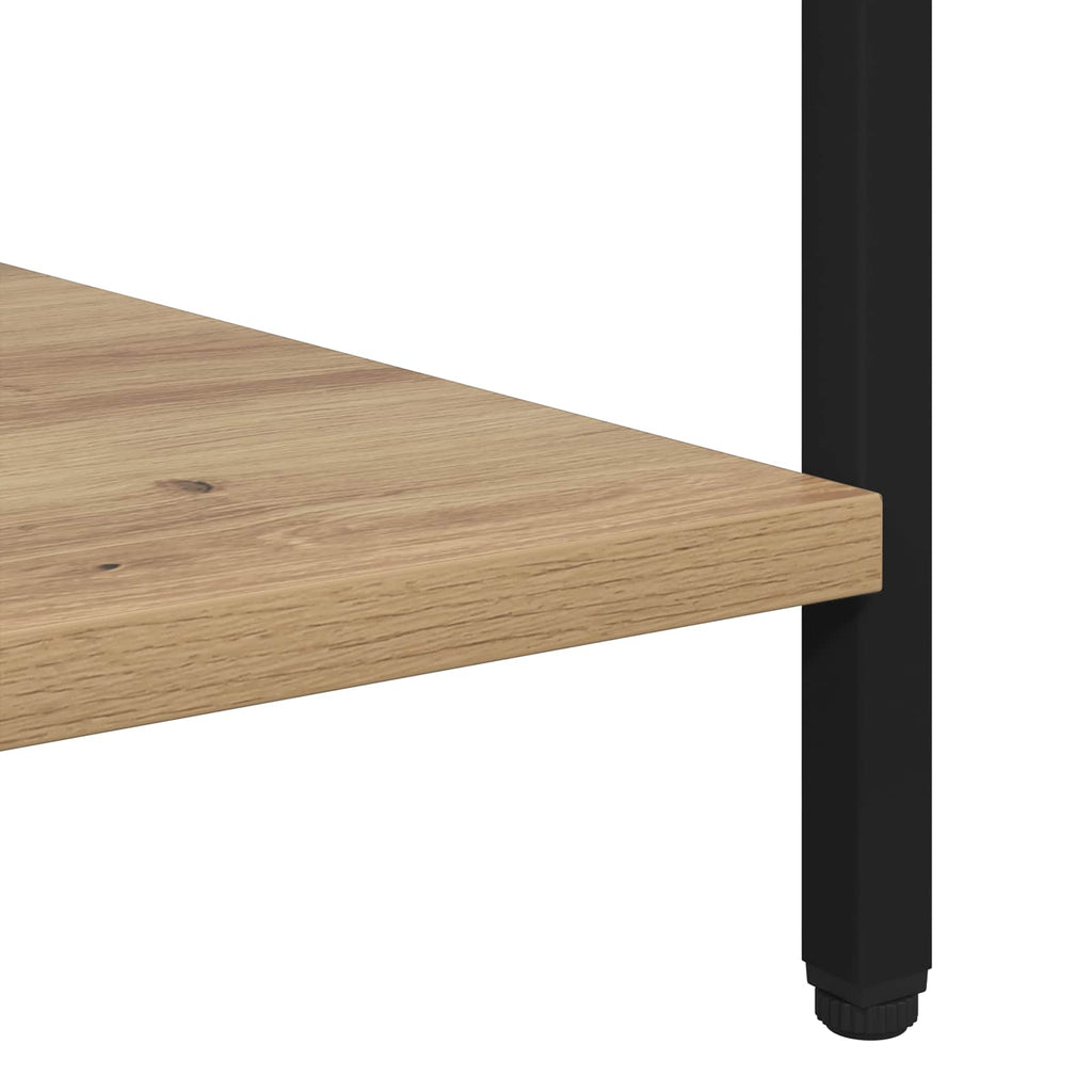 vidaXL Stolik nocny 2 pcs Dąb rzemieślniczy 40 x 40 x 50 cm