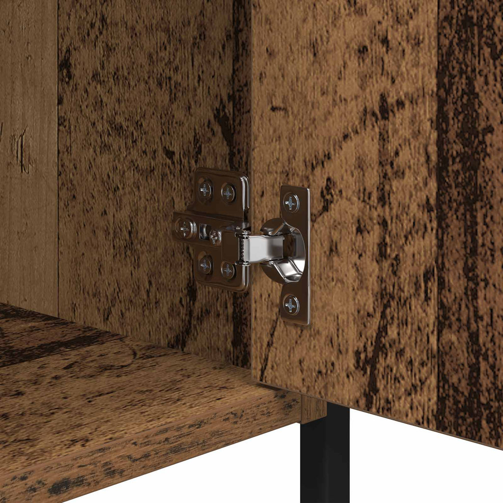 vidaXL Szafka Nocna 2 pcs Stare drewno 40 x 42 x 60 cm