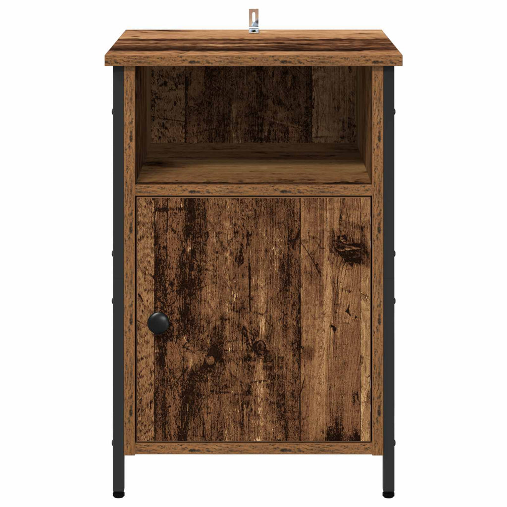 vidaXL Szafka Nocna 2 pcs Stare drewno 40 x 42 x 60 cm